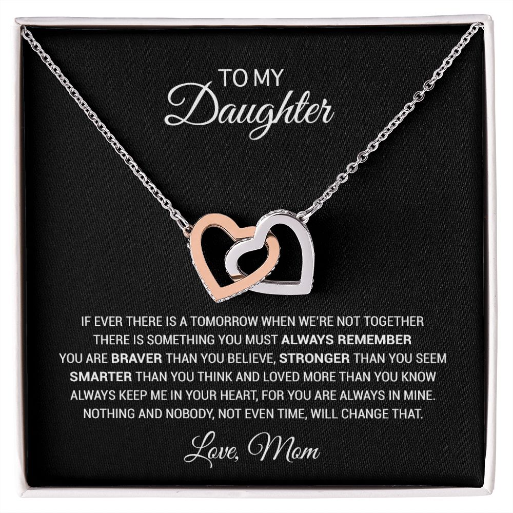To My Daughter Necklace, Gift For Daughter From Mom, Mother's Day Gift