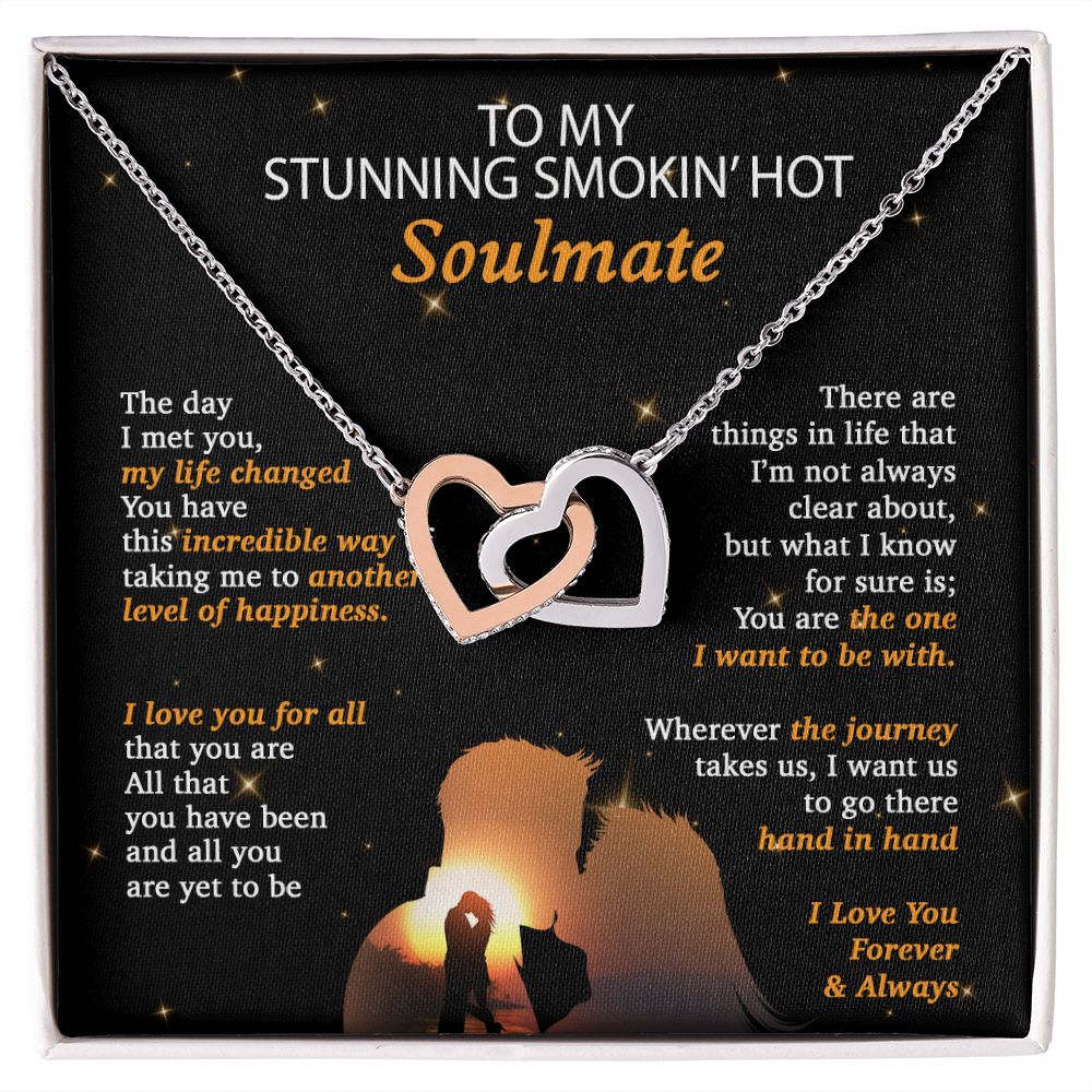 To My Stunning Smokin' Hot Soulmate, Gift for Wife/Girlfriend, Birthday Gifts