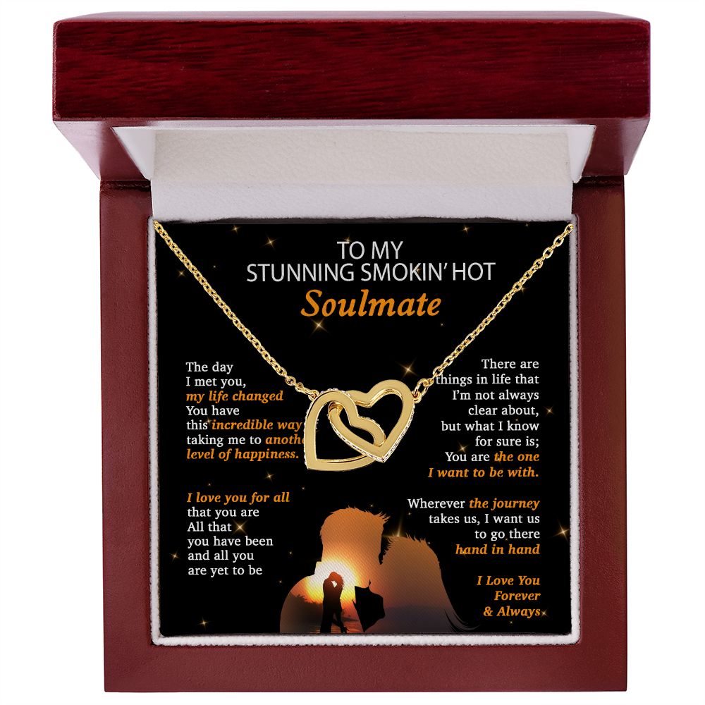 To My Stunning Smokin' Hot Soulmate, Gift for Wife/Girlfriend, Birthday Gifts