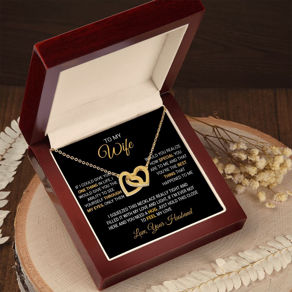 To My Wife Necklace, Gift For Wife, Anniversary Gift For Wife, Necklace For Wife