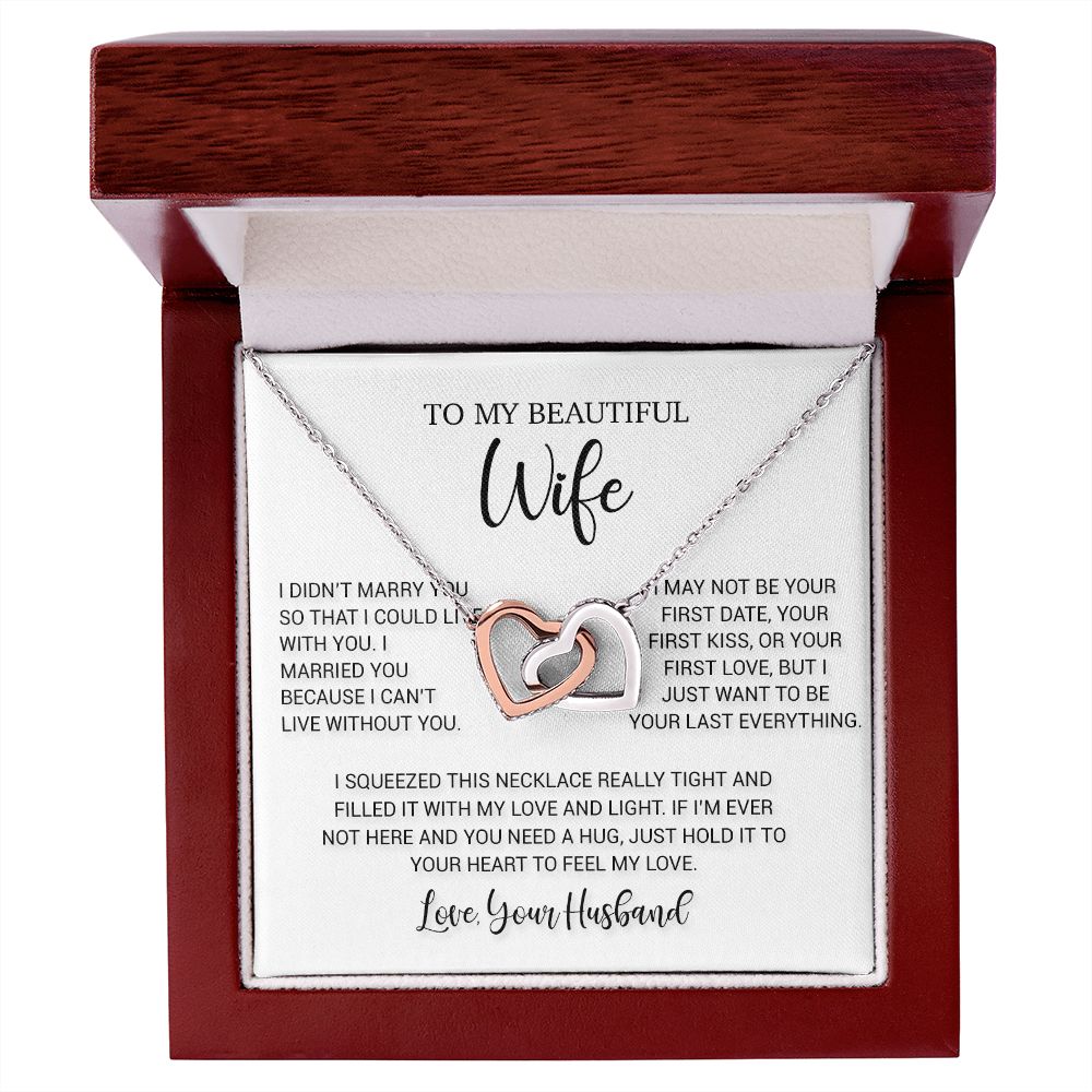 To My Wife Necklace, Valentine Gift For Her, Gift For Her, Gift For Soulmate