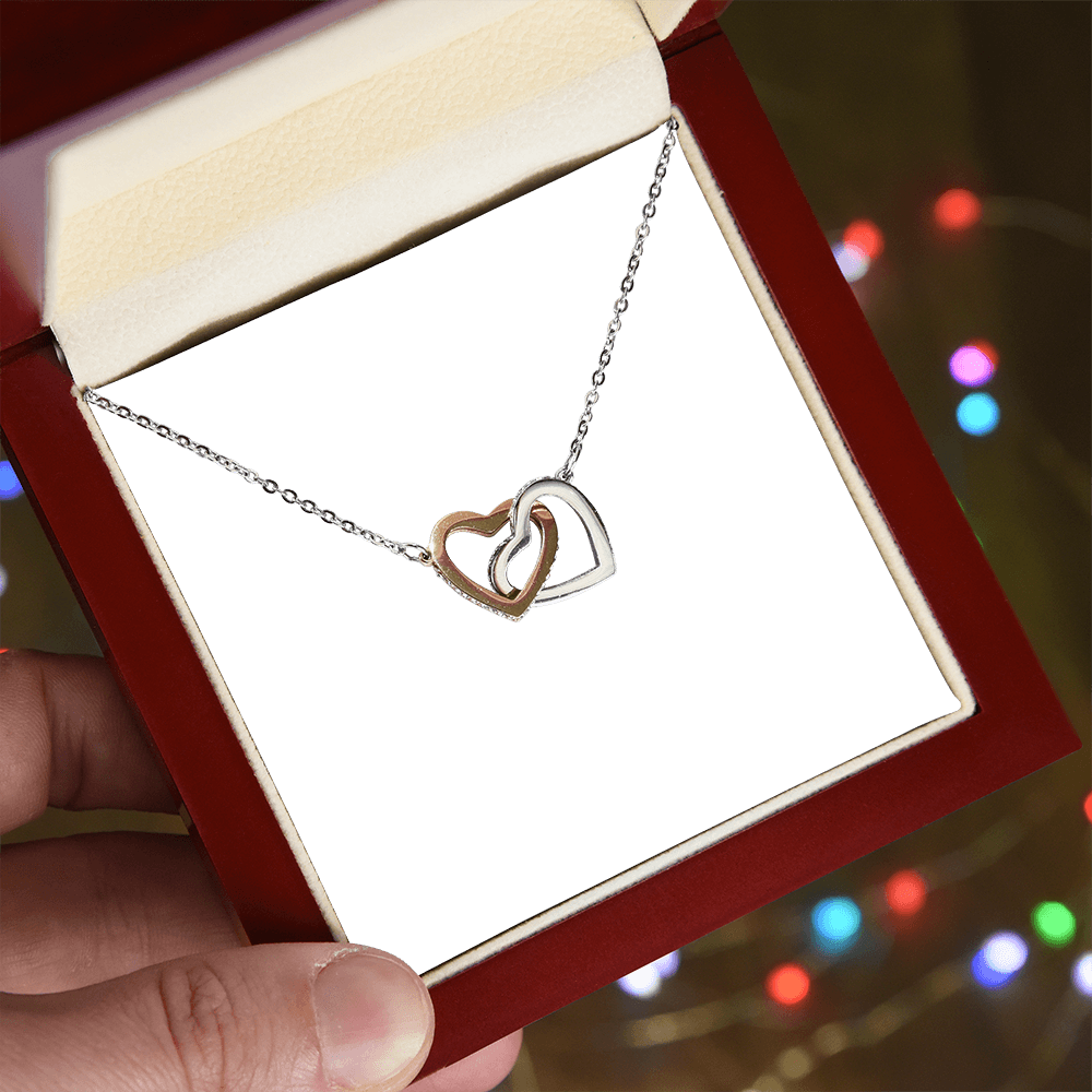 To My Daughter Necklace From Mom