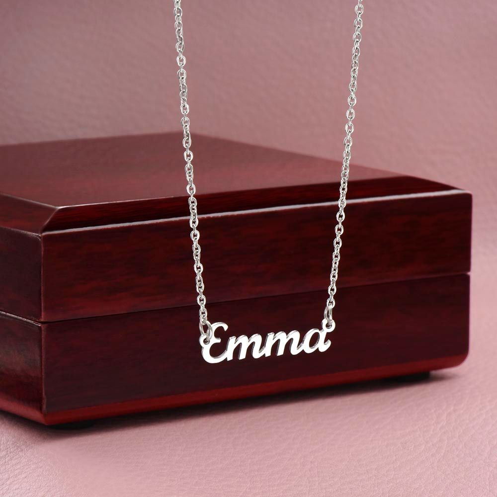 To My Soulmate Custom Name Necklace,Valentine Gift For Her, Gift For Soulmate