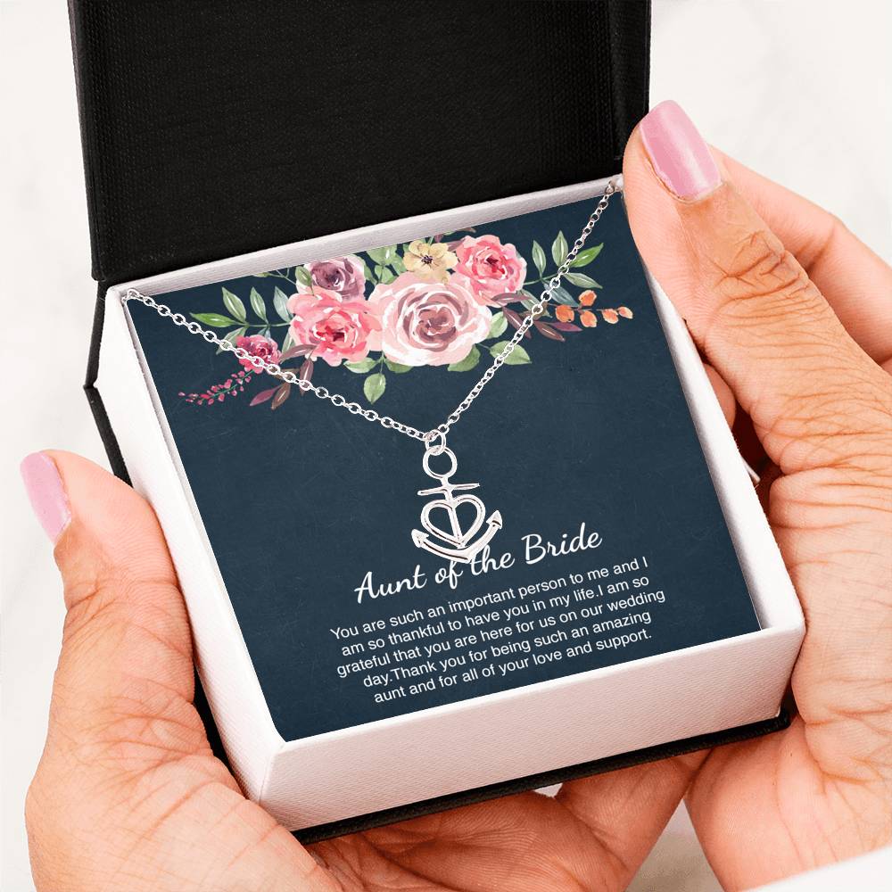 Aunt of the Bride Gift Wedding Gift from Bride and Groom