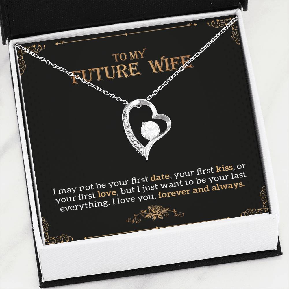 To My Future Wife Necklace, Engagement Gift for Future Wife, Birthday Gift