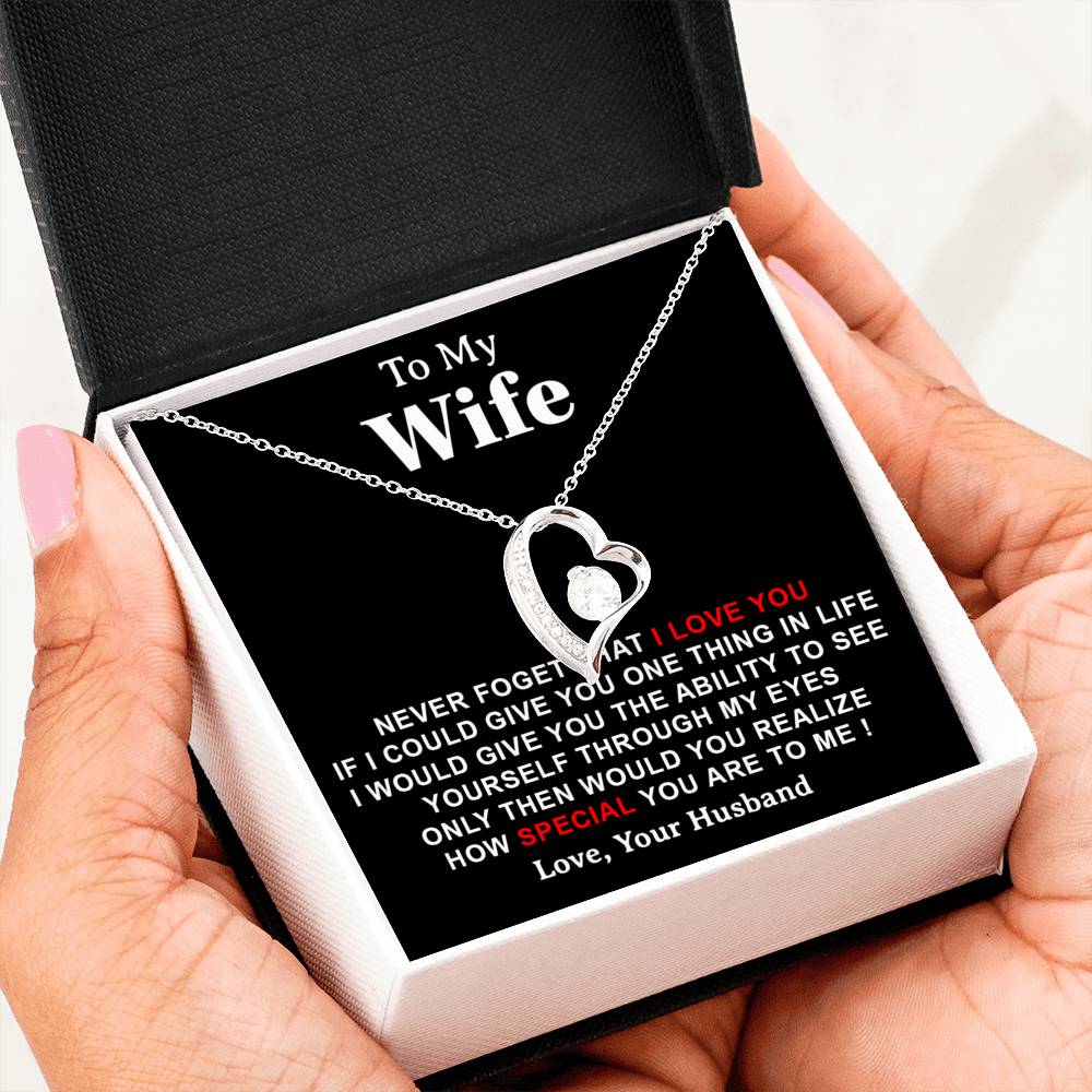 To My Future Wife Necklace, Engagement Gift For Her, Future Wife Birthday Gift