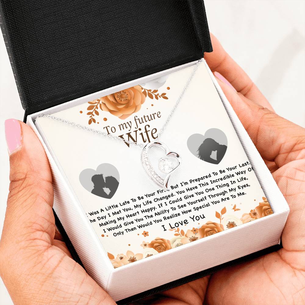 To My Future Wife Necklace, Engagement Gift for Future Wife, Birthday Gift