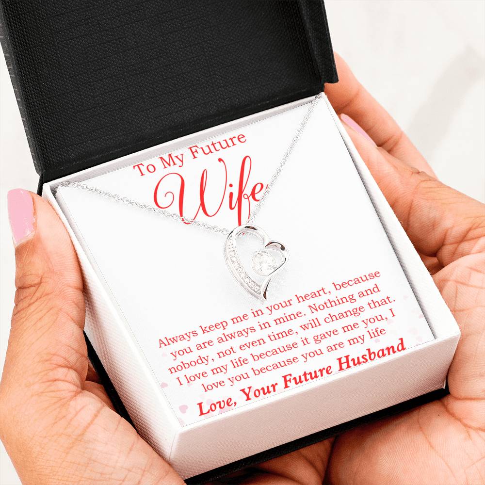 To My Future Wife Necklace, Engagement Gift for Future Wife, Birthday Gift