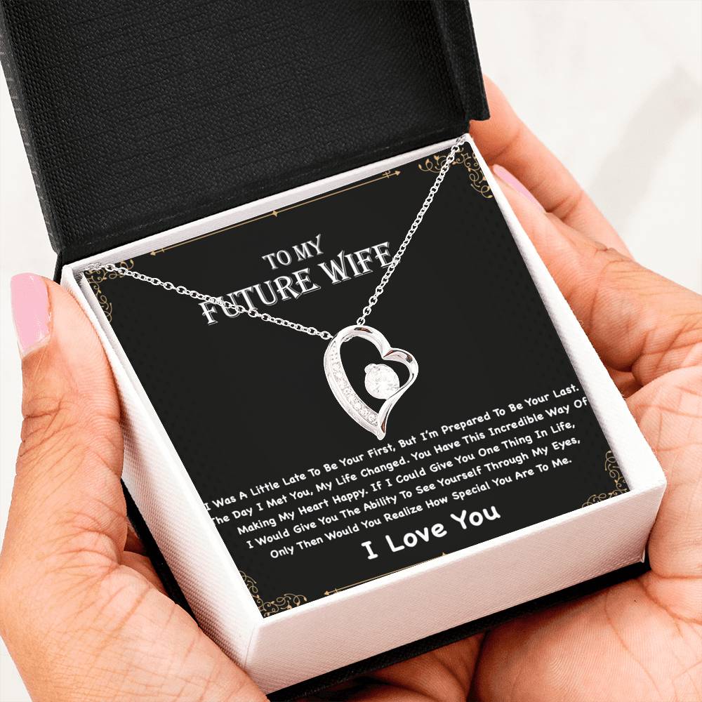 To My Future Wife Necklace, Engagement Gift for Future Wife, Birthday Gift