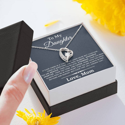 To My Daughter Necklace, Daughters Birthday, Gift For Daughter From Mom