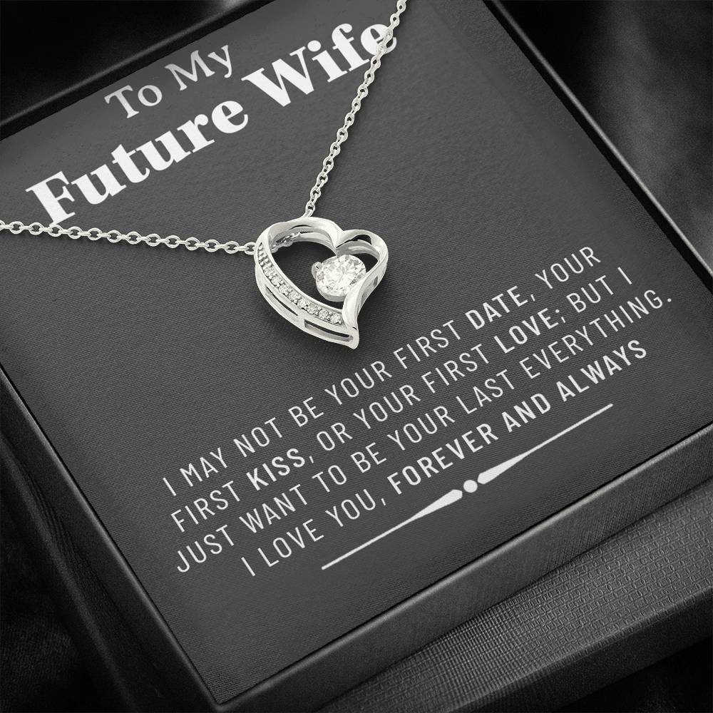 To My Future Wife Necklace, Engagement Gift for Future Wife, Birthday Gift