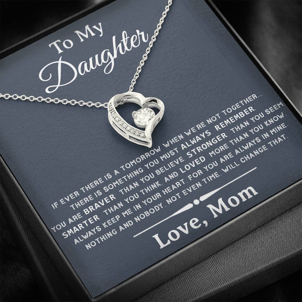 To My Daughter Necklace, Daughters Birthday, Gift For Daughter From Mom