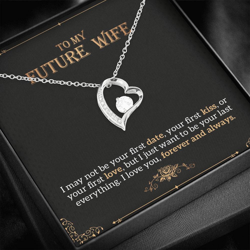 To My Future Wife Necklace, Engagement Gift for Future Wife, Birthday Gift