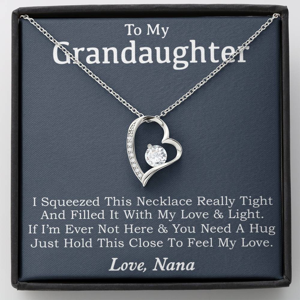 To My Granddaughter Necklace, Granddaughter Gift, Gifts for Granddaughters, Granddaughter Necklace