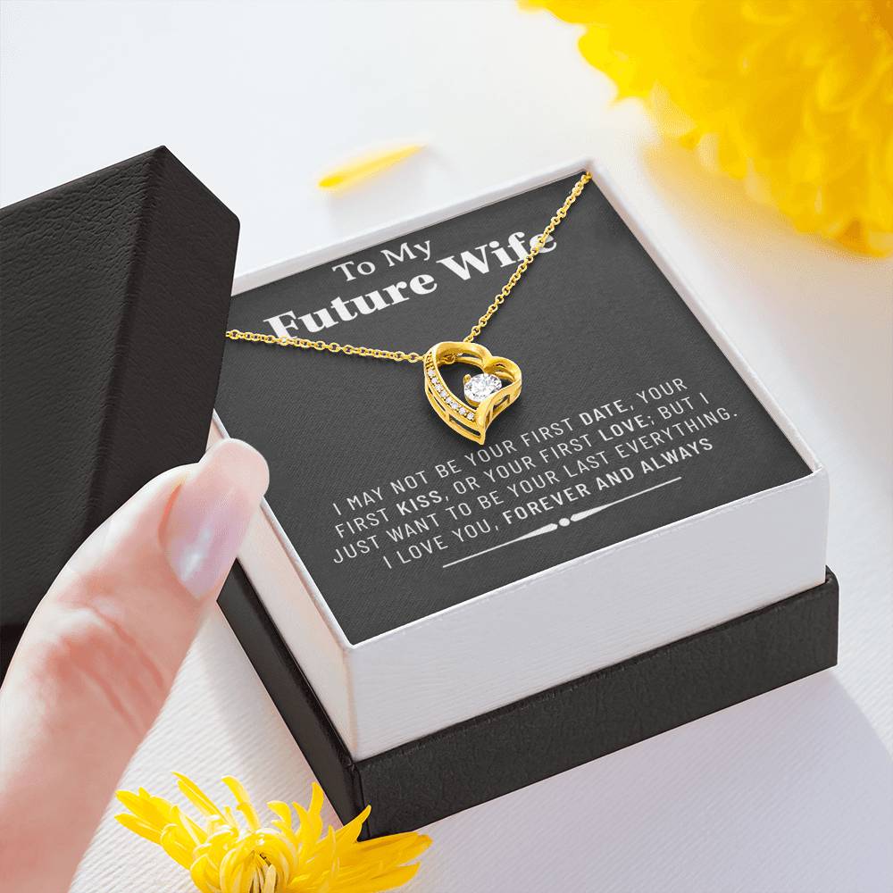To My Future Wife Necklace, Engagement Gift for Future Wife, Birthday Gift