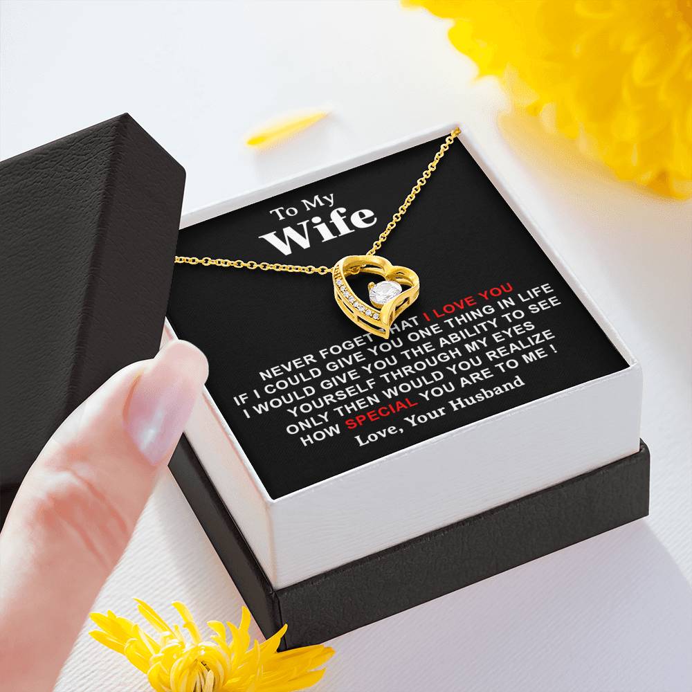 To My Future Wife Necklace, Engagement Gift For Her, Future Wife Birthday Gift