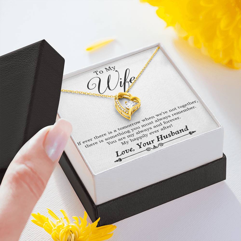 To My Wife Necklace, Engagement Gift for Future Wife, Birthday Gift