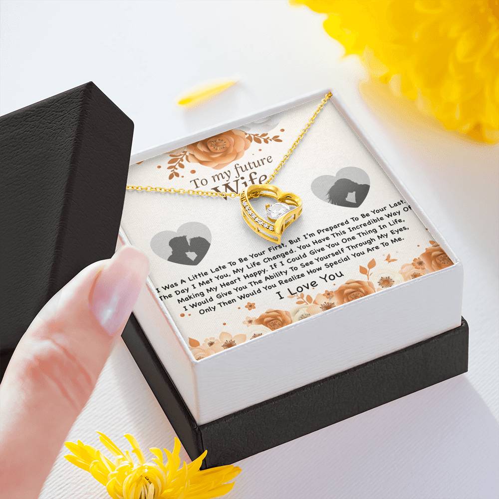 To My Future Wife Necklace, Engagement Gift for Future Wife, Birthday Gift