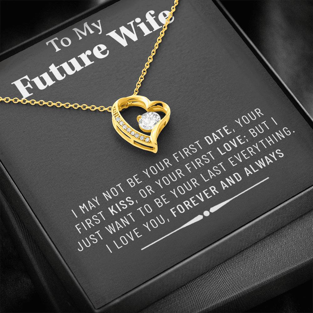 To My Future Wife Necklace, Engagement Gift for Future Wife, Birthday Gift