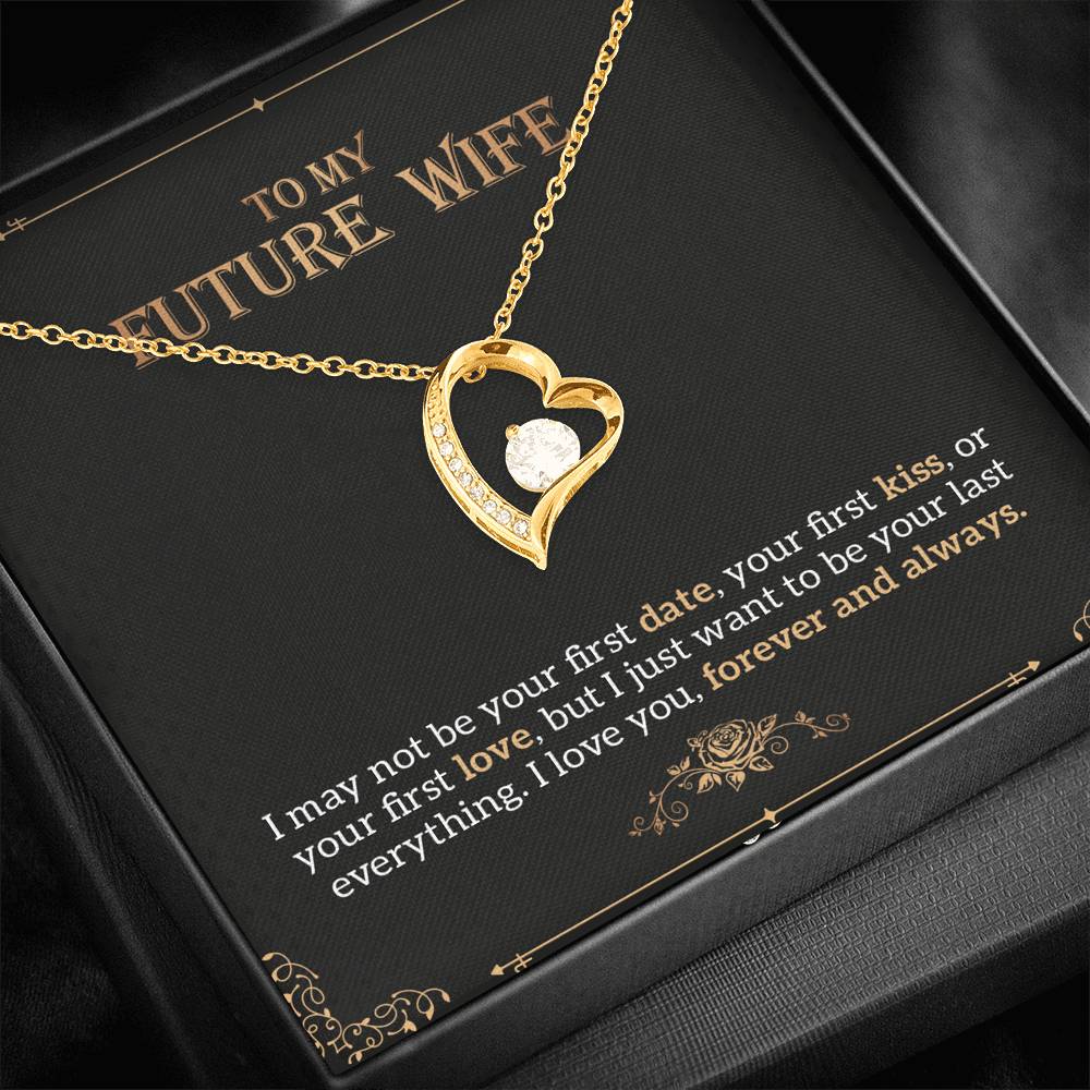 To My Future Wife Necklace, Engagement Gift for Future Wife, Birthday Gift