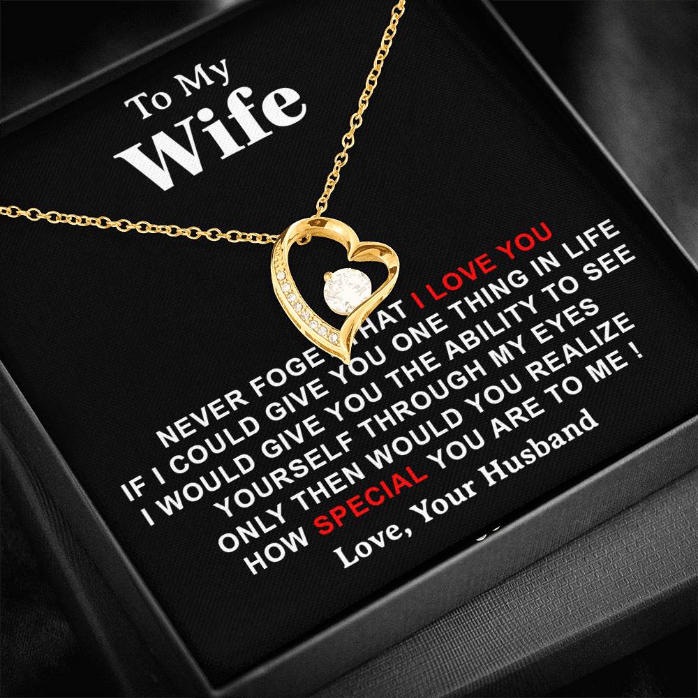 To My Future Wife Necklace, Engagement Gift For Her, Future Wife Birthday Gift