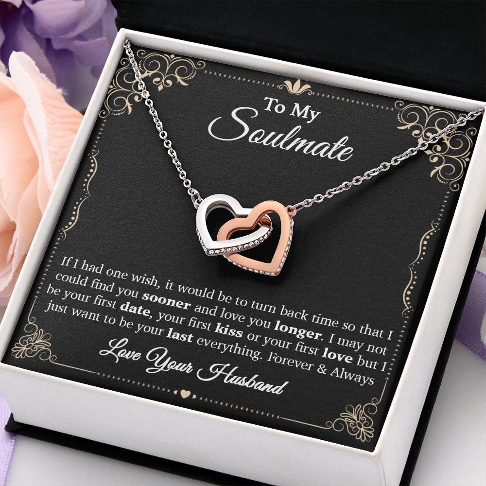 To My Future Wife Necklace, Necklaces for Wife from Husband Birthday Gift