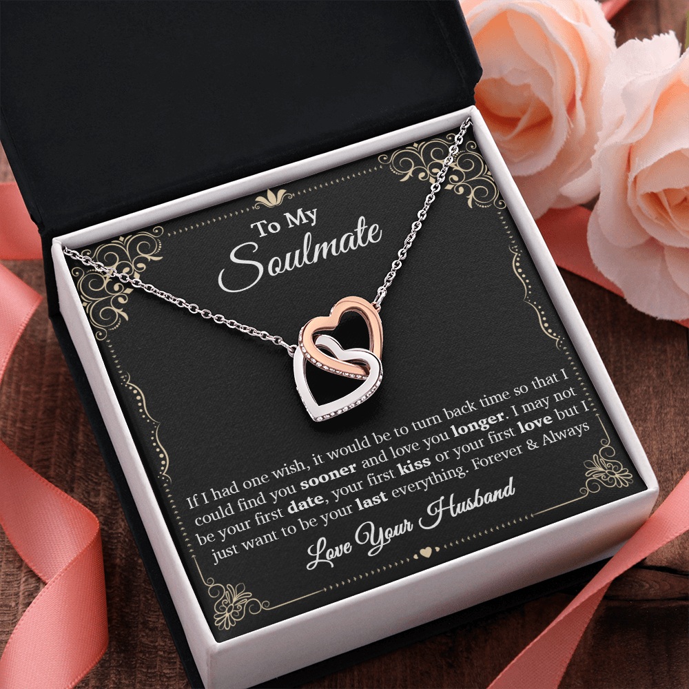 To My Future Wife Necklace, Necklaces for Wife from Husband Birthday Gift
