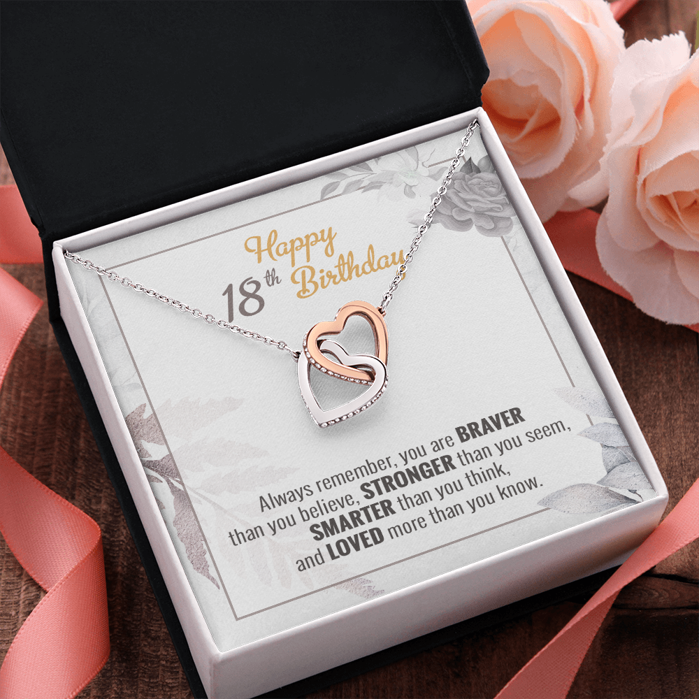 Happy 18th Birthday Gift Girl Necklace,18th birthday Necklace,18 year old Gift
