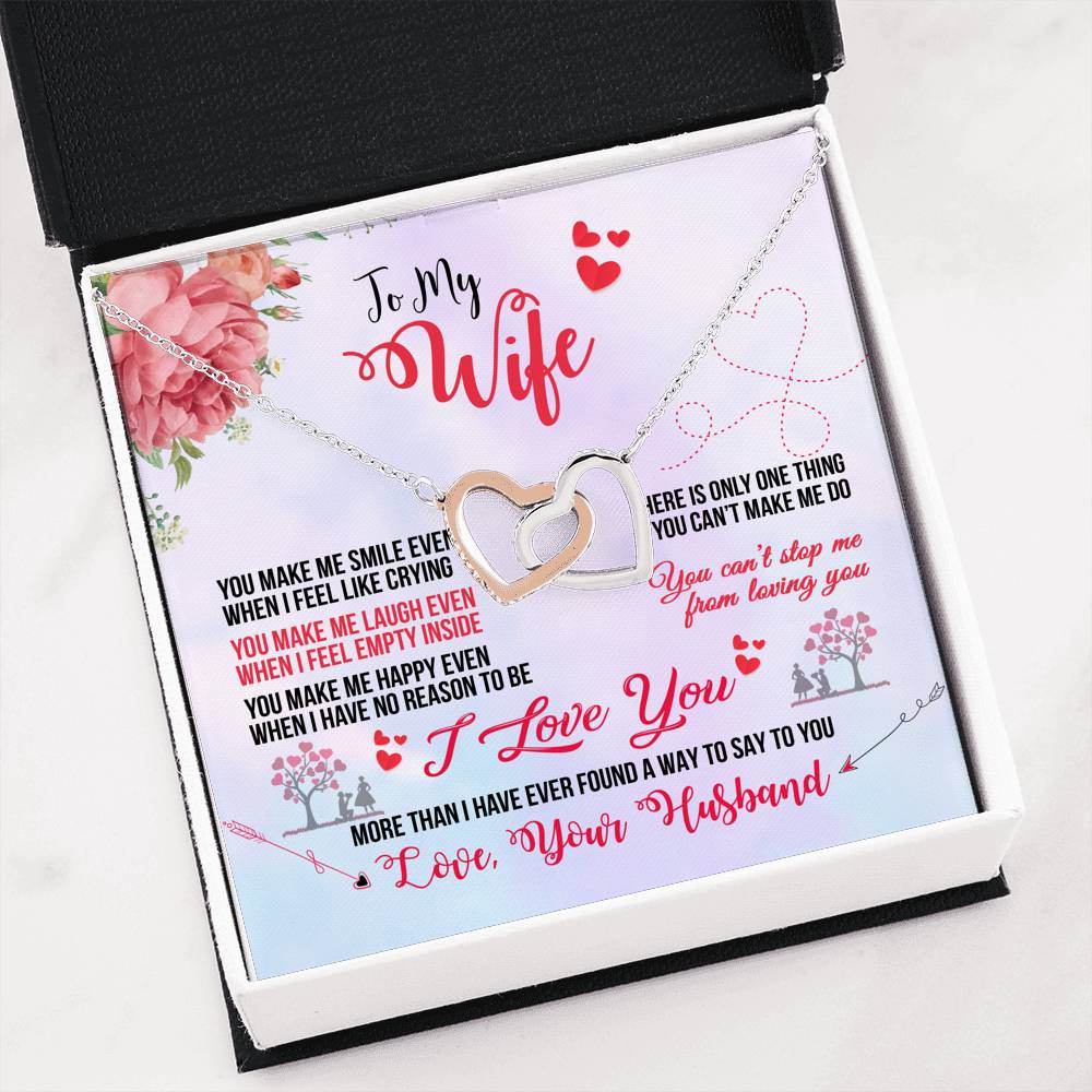 To My Wife - custom message card