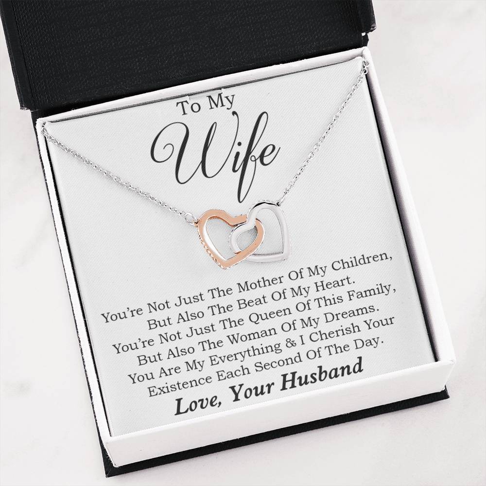 To My Wife Necklace, Engagement Gift for Future Wife, Birthday Gift