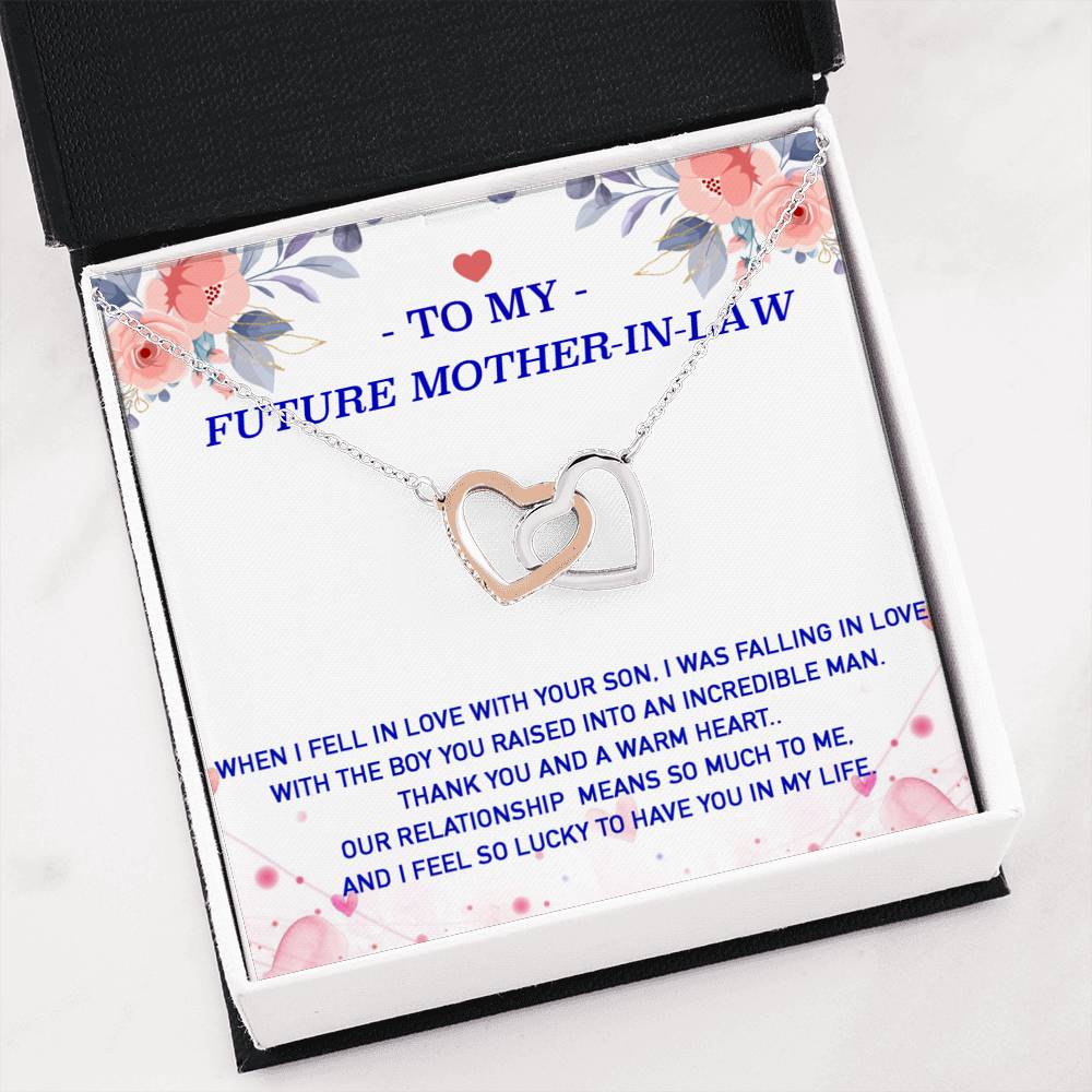 To My Future Mother-In-Law Necklace, Engagement Gift for Future Wife, Birthday Gift
