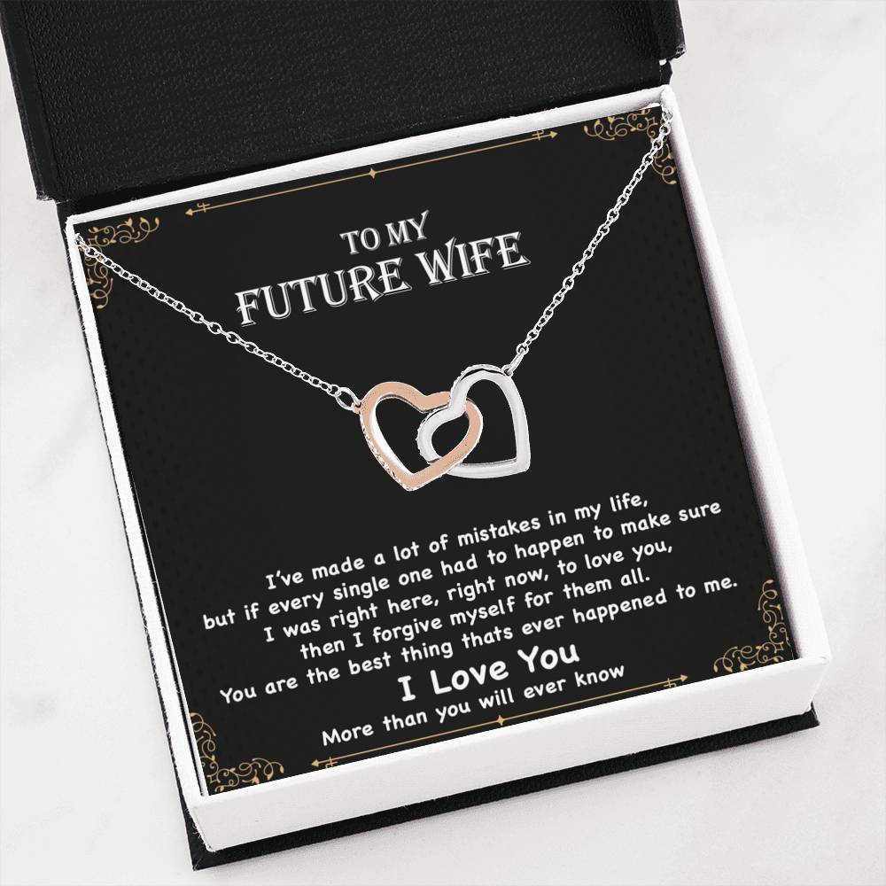 To My Future Wife Necklace, Engagement Gift for Future Wife, Birthday Gift