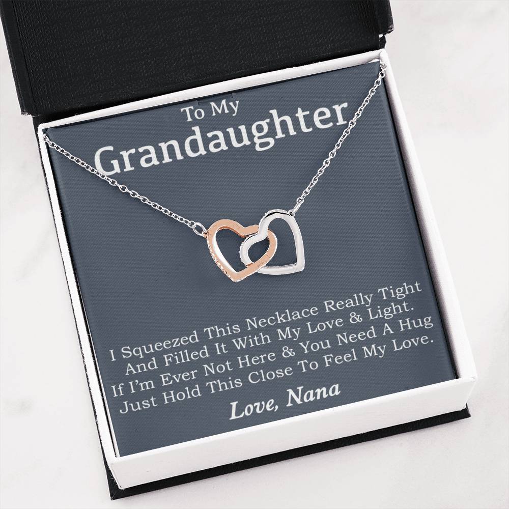 To My Granddaughter Necklace, Granddaughter Gift, Gifts for Granddaughters, Granddaughter Necklace