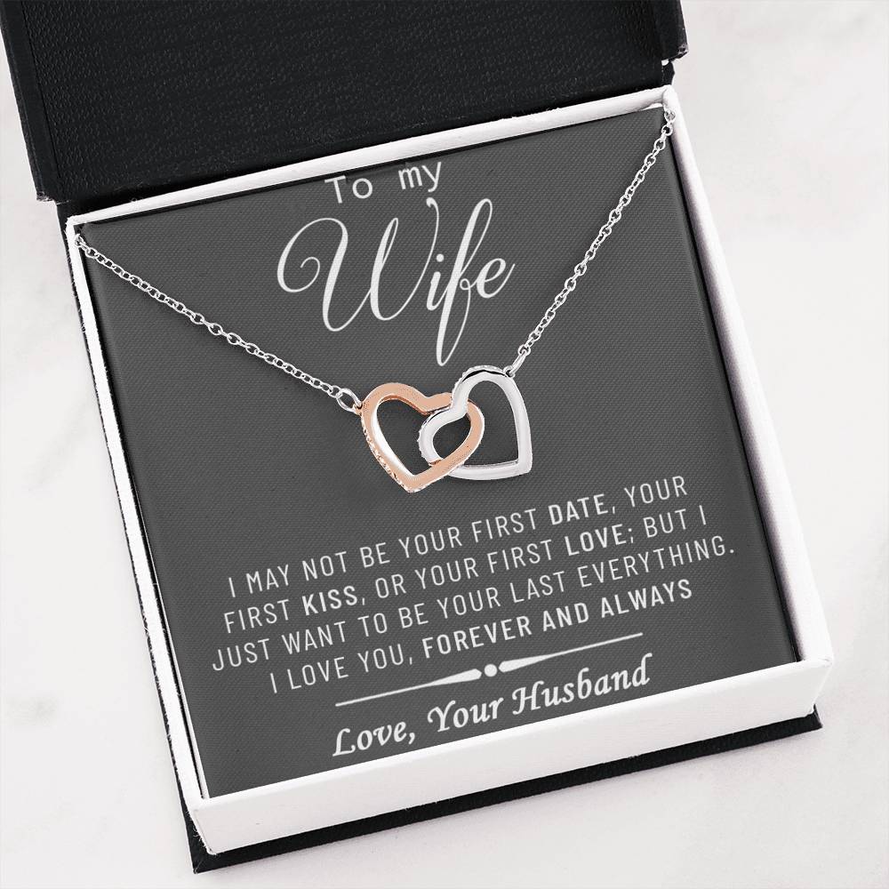 To My Wife Necklace, Engagement Gift For Her, Future Wife Birthday Gift