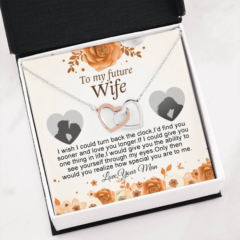 To My Future Wife Necklace, Engagement Gift For Her, Future Wife Birthday Gift