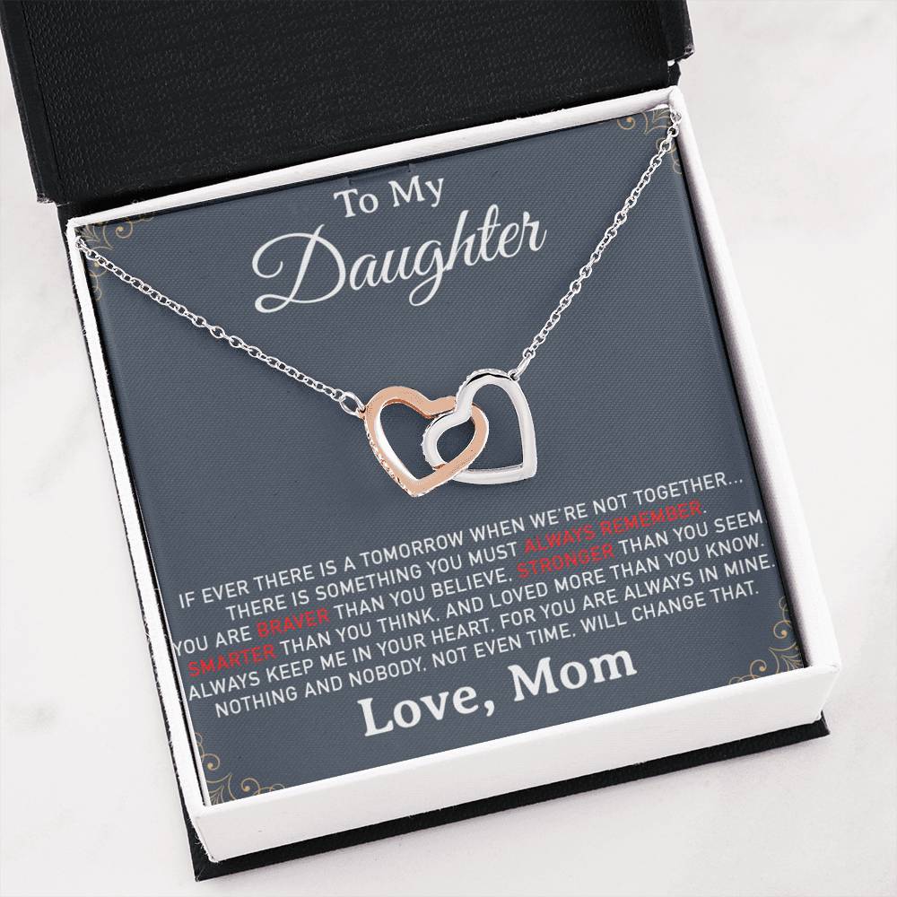 To My Daughter Necklace, Daughters Birthday, Gift For Daughter From Mom