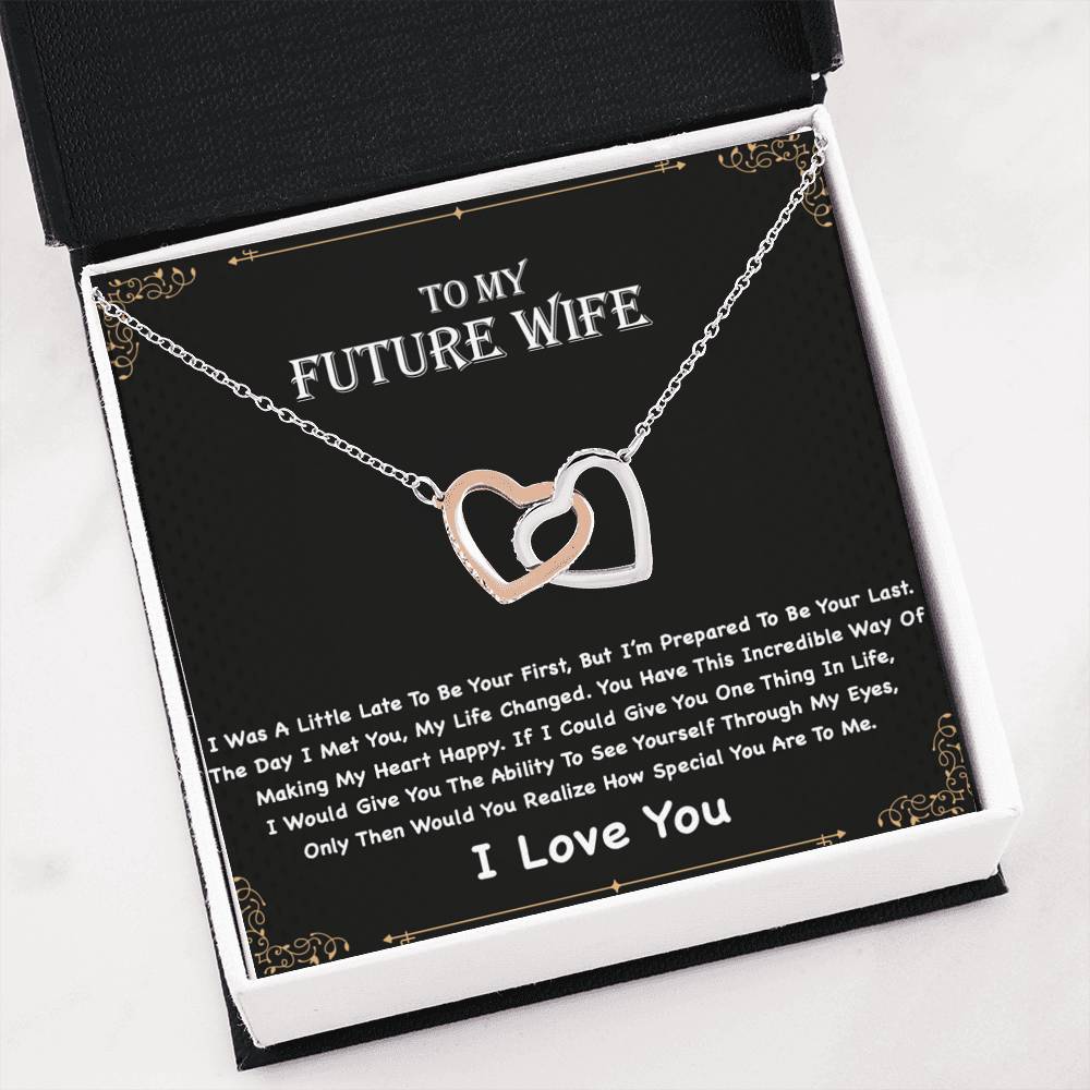 To My Future Wife Necklace, Engagement Gift for Future Wife, Birthday Gift
