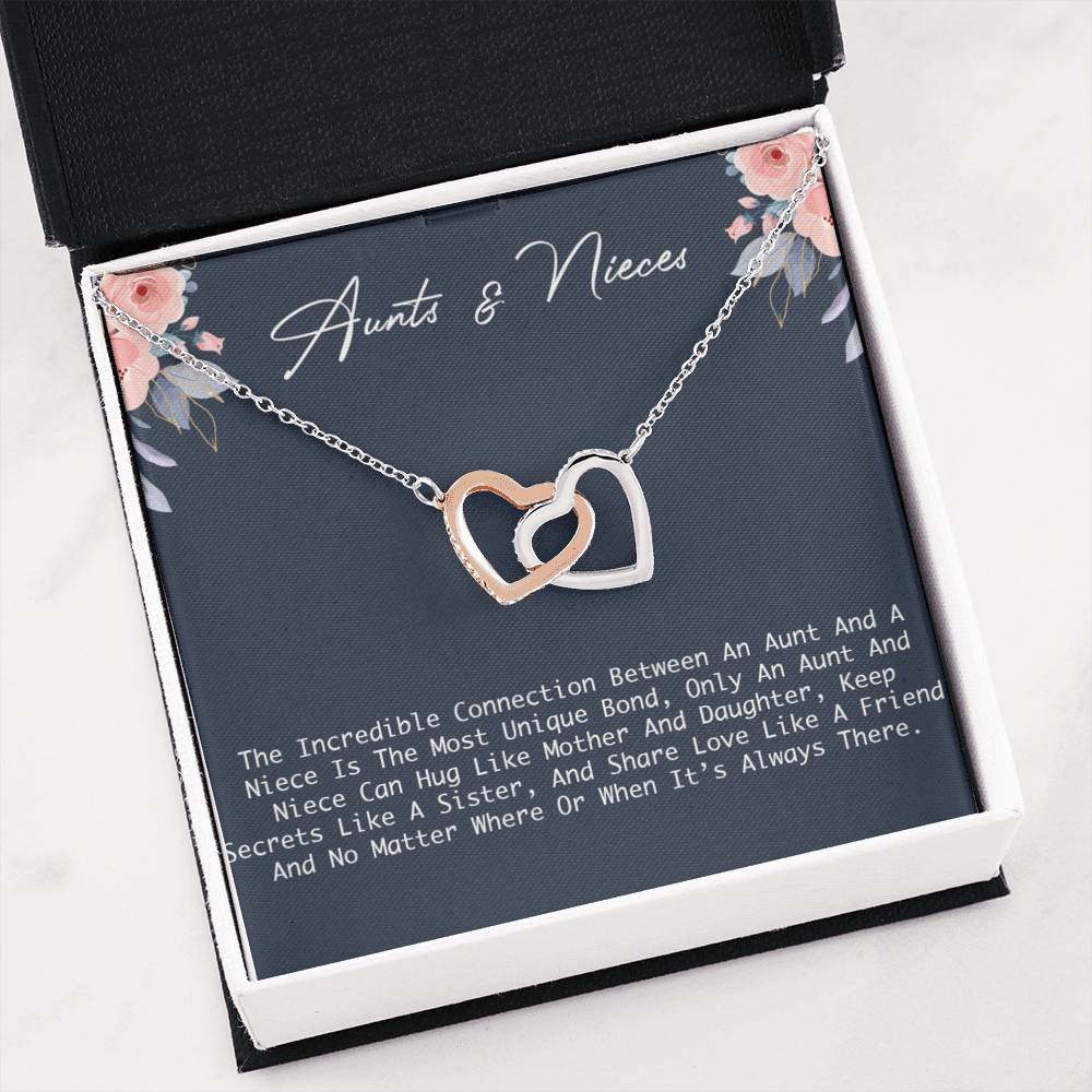 Aunt-Niece Necklace, Aunt-Niece Gifts, Aunt-Niece Birthday