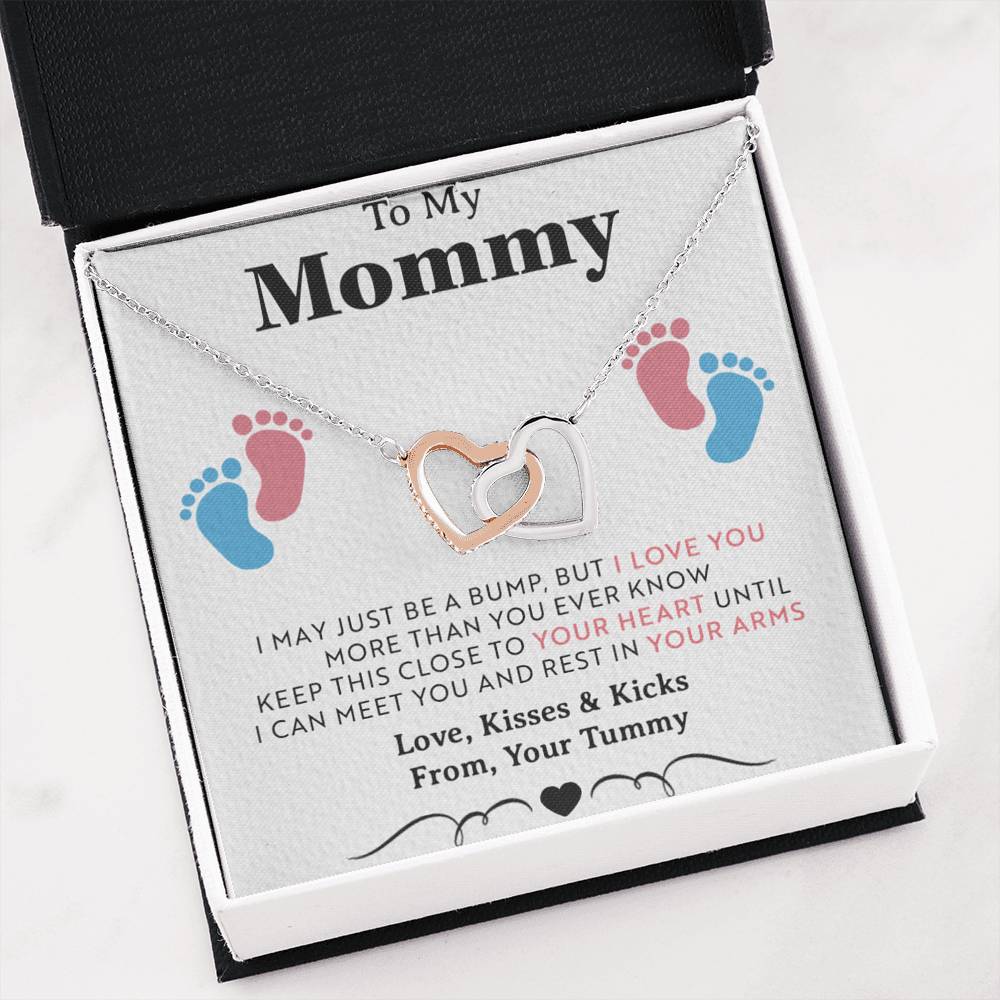New Mom Gift Necklace, Trendy, Gift for New Mom in Hospital, Pregnancy Gift