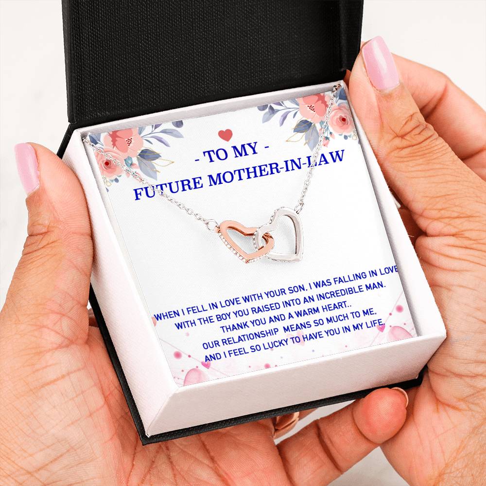 To My Future Mother-In-Law Necklace, Engagement Gift for Future Wife, Birthday Gift