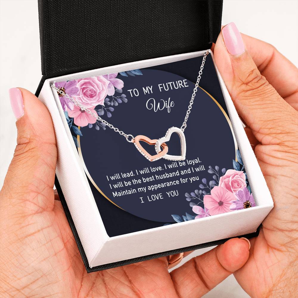 To My Future Wife Necklace, Engagement Gift For Her, Future Wife Birthday Gift
