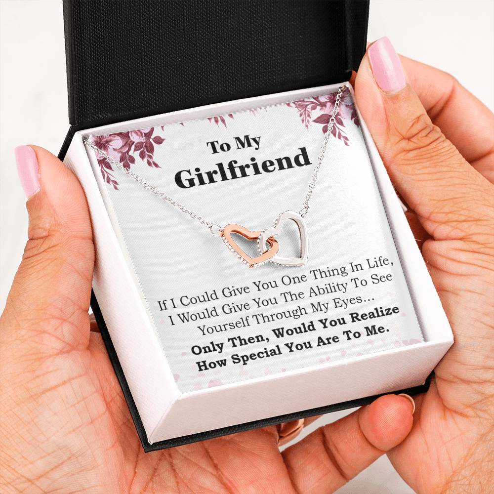 To My Girlfriend Necklace - Special, Necklace for Girlfriend, Birthday Gift for Girlfriend
