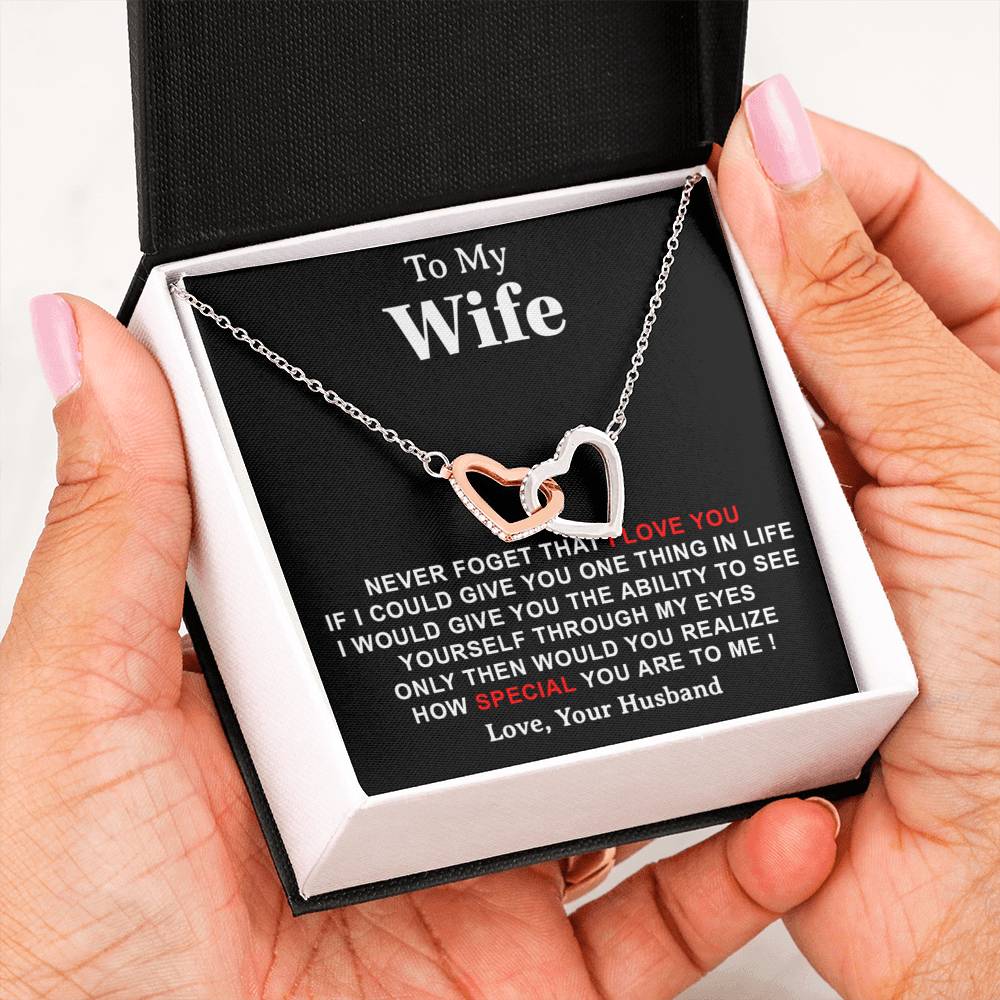 To My Future Wife Necklace, Engagement Gift For Her, Future Wife Birthday Gift