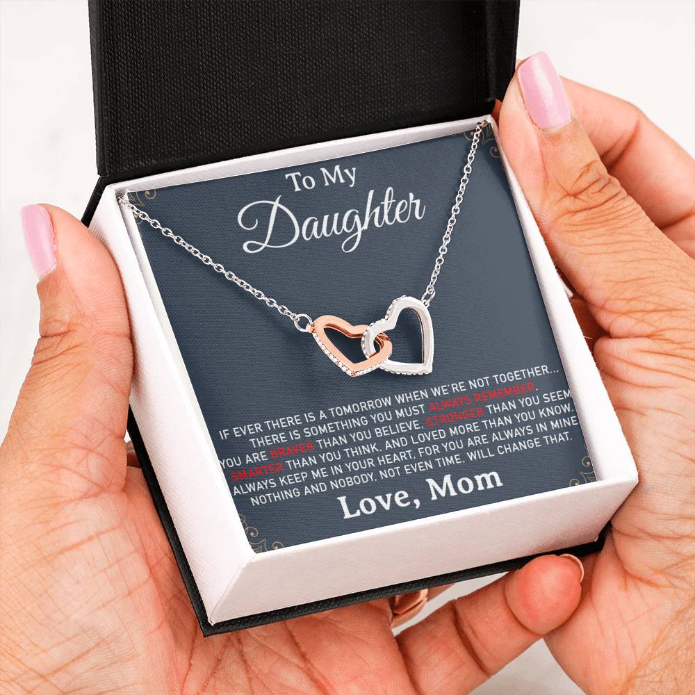 To My Daughter Necklace, Daughters Birthday, Gift For Daughter From Mom