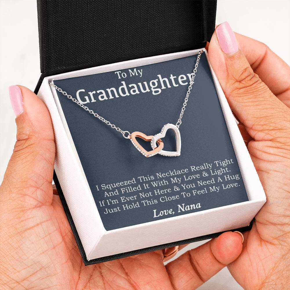 To My Granddaughter Necklace, Granddaughter Gift, Gifts for Granddaughters, Granddaughter Necklace