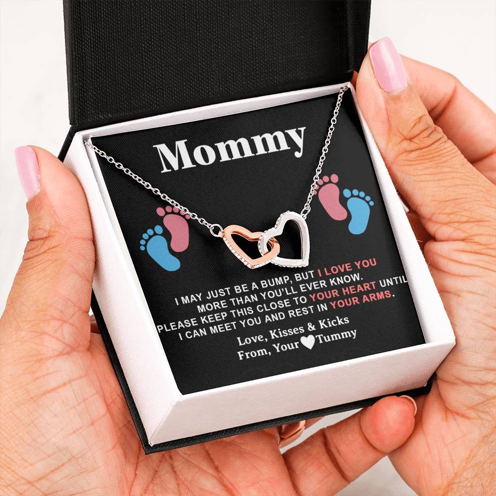 Mommy Gift Necklace, Trendy, Gift for New Mom in Hospital, Pregnancy Gift