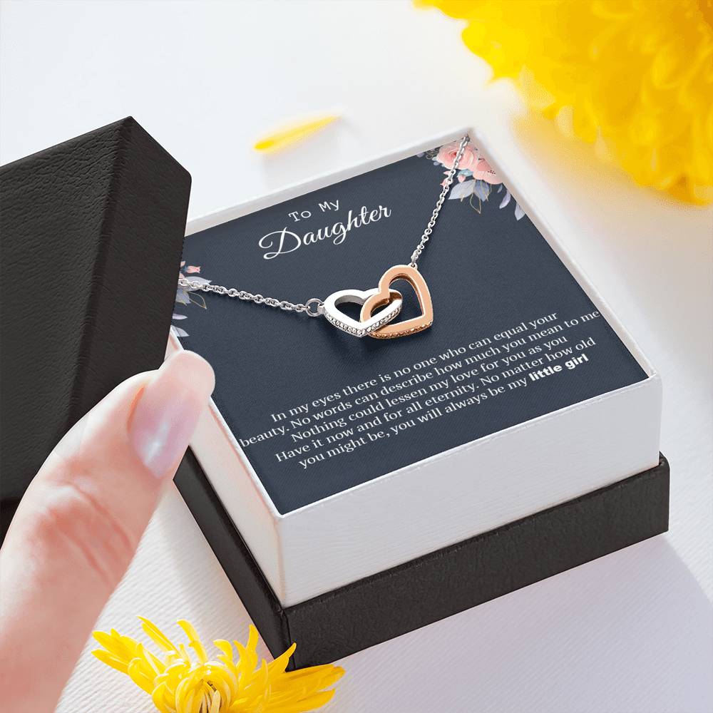 To My Daughter Necklace, Daughter Birthday Gift, Daughter Gifts From Father