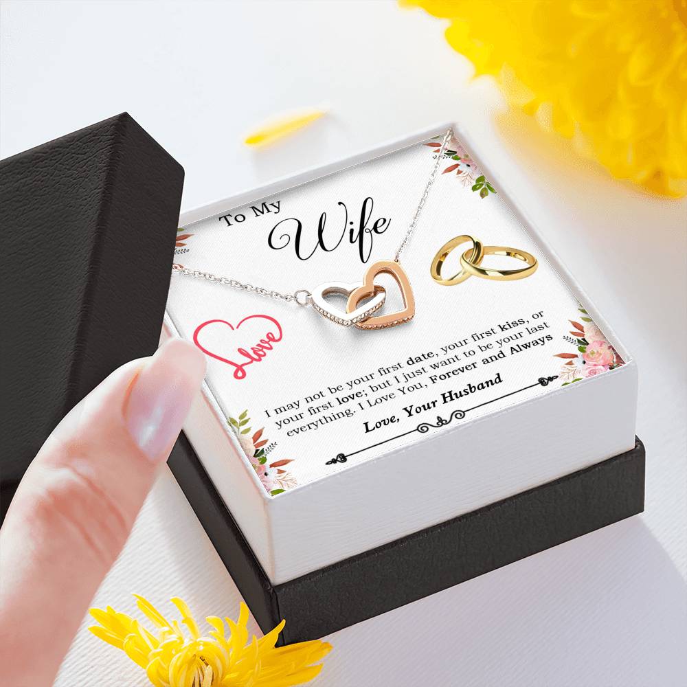 To My Wife Necklace, Engagement Gift for Future Wife, Birthday Gift
