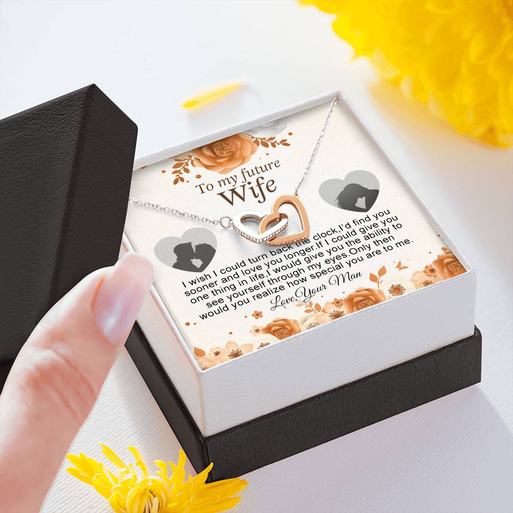 To My Future Wife Necklace, Engagement Gift For Her, Future Wife Birthday Gift