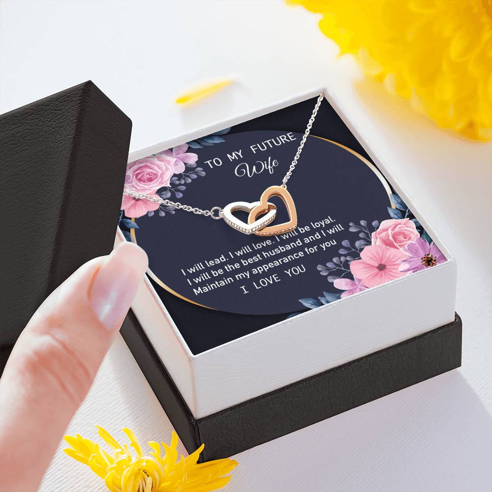To My Future Wife Necklace, Engagement Gift For Her, Future Wife Birthday Gift